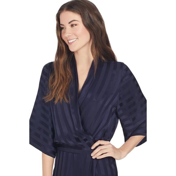 NWT Michelle Mason Silk Maxi Kimono Sleeve Dress - Picture 1 of 6